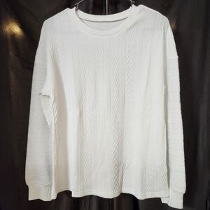 Elegant White Women's Sweater